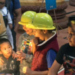 Kids inspired by electrical trade.